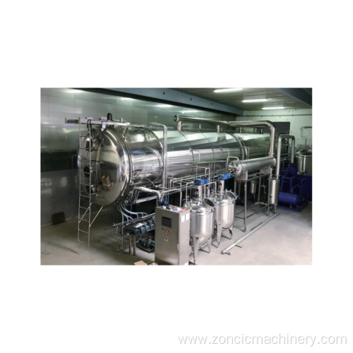 Vacuum belt dryer low-temperature continuous vacuum drying